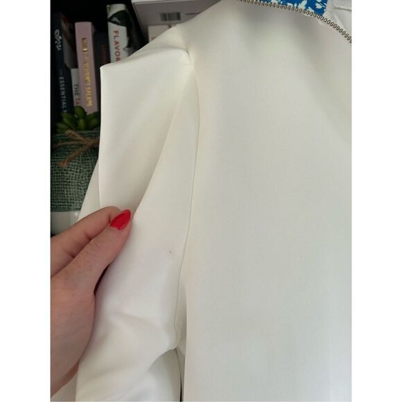 NWT Addison Bay Poplar Pullover In White & Blue Size Small - Picture 8 of 11